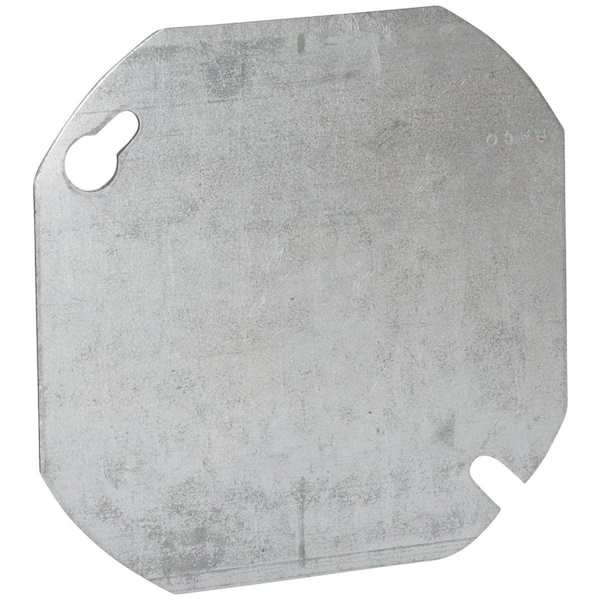 Southwire Electrical Box Cover, Round, Galvanized Steel 54C1-UPC - main